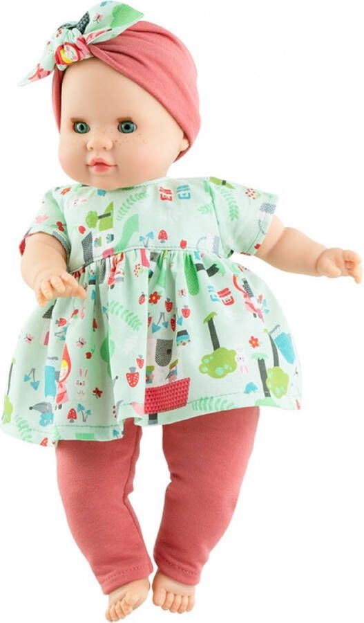 Paola Reina Manus Patri babypop meisje met kledij 36cm