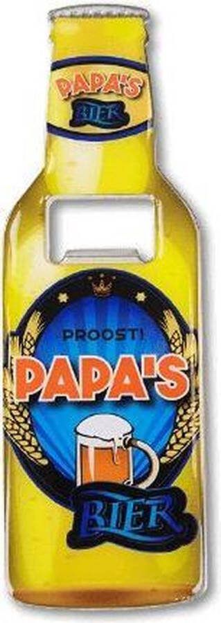 Paper dreams Bieropeners Papa's eigen bier