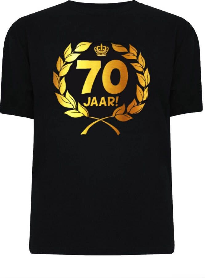 Paper dreams Gouden Krans T-Shirt 70 jaar (maat xl)