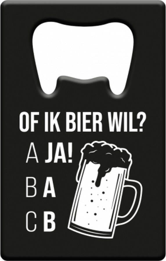 Paper dreams Metal beer opener Of ik bier wil