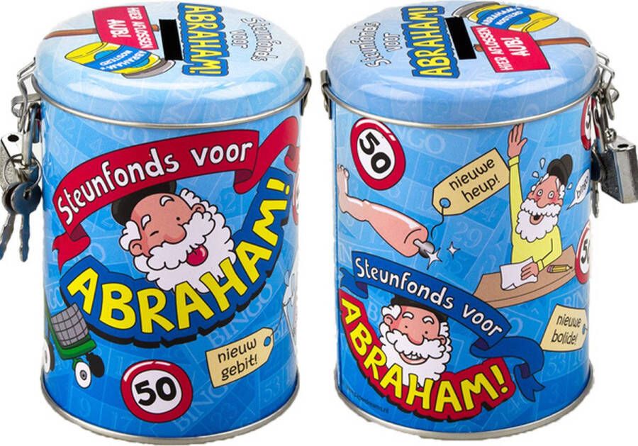 Paper dreams Paperdreams Spaarpot 50 Jaar Abraham