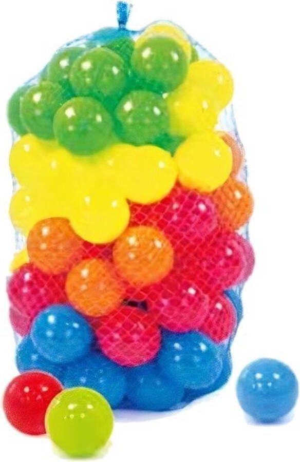 Paradiso Toys Ballenbakballen In Net 6 Cm 200 Stuks