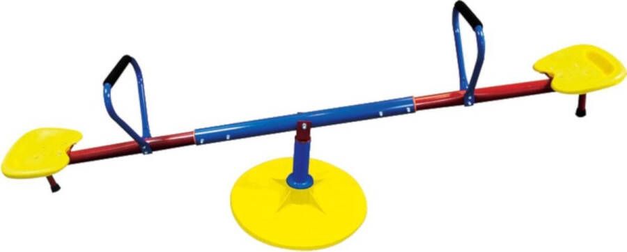 Paradiso Toys wip 360 graden draaibaar 180 cm blauw rood geel