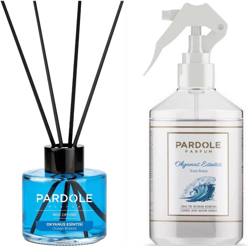 Pardole Parfum Pardole Huisparfum Geurstokjes Pakket Ocean Breeze