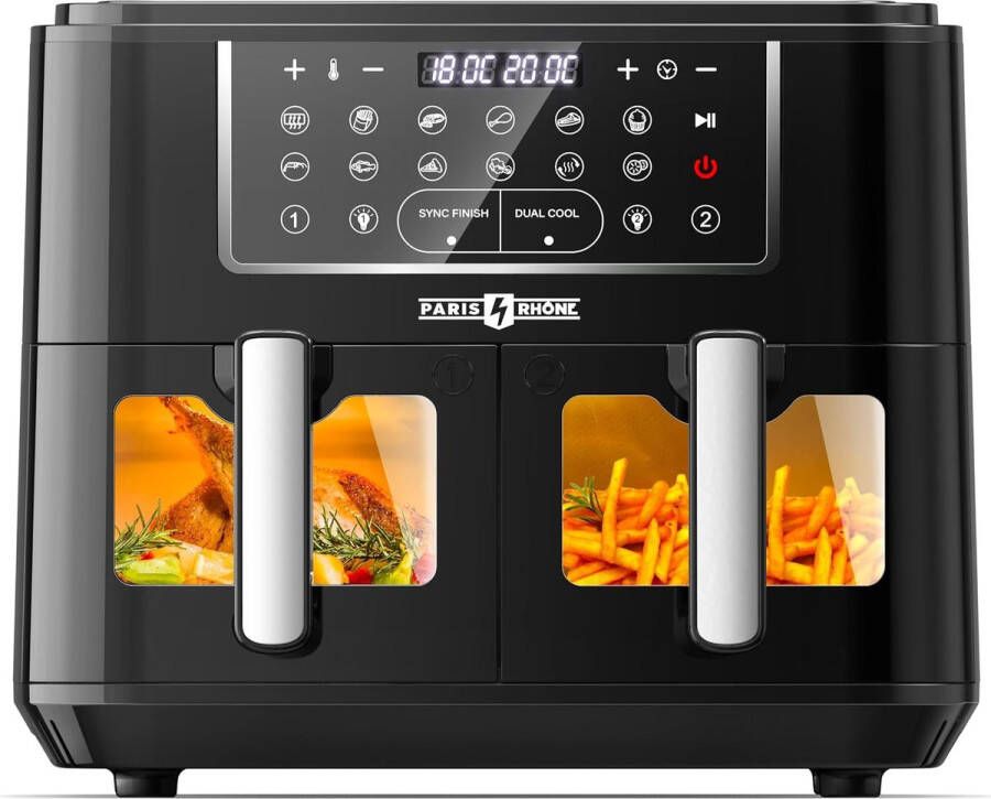 PARIS RHÔNE Heteluchtfriteuse 9.5 L