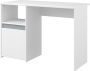 Leen Bakker Bureau Bobby wit 75x110x50 cm - Thumbnail 1