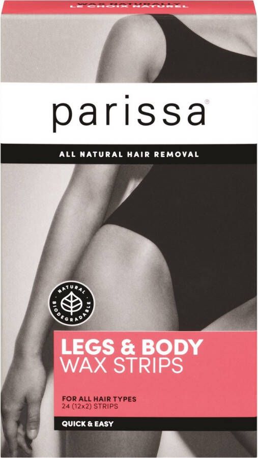 Parissa Wax Strips Legs & Body 24ST