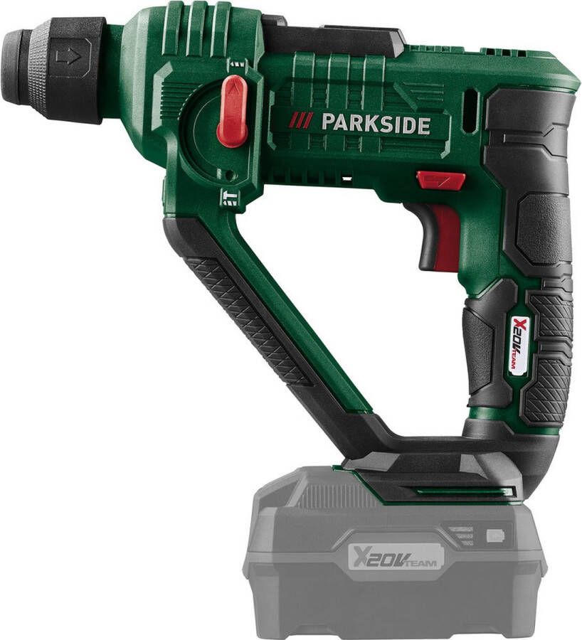 Parks IDE Accuboor hamer met SDS-plus 20V zonder accu en lader Boren Hamer Boorhamer Zeer krachtig