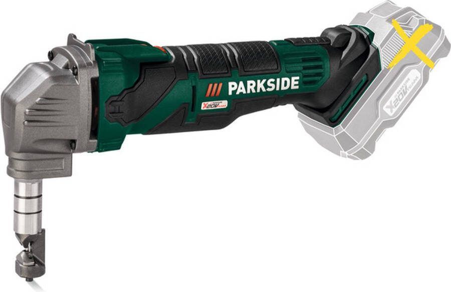 PARKSIDE Accu-knabbelschaar 20V zonder accu Inclusief 2 inbussleutels en 2 gegroefde pinnen