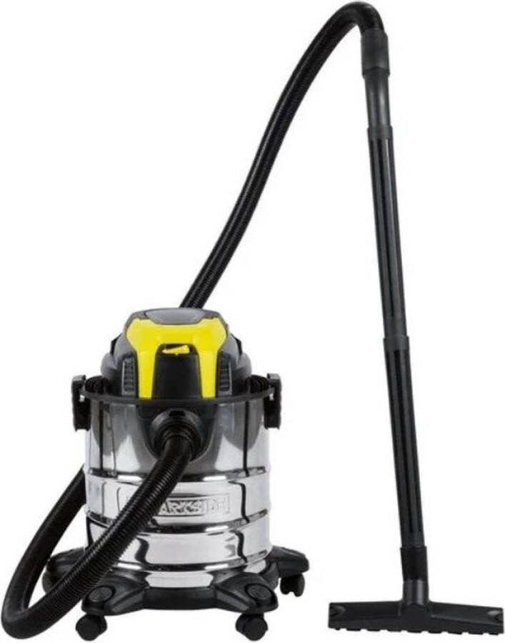 PARKSIDE Nat- droogzuiger PWD 20 A1 Stofzuiger binnen als buiten Zuigt water puin en stof Nat en droog stofzuiger 1300W 20L