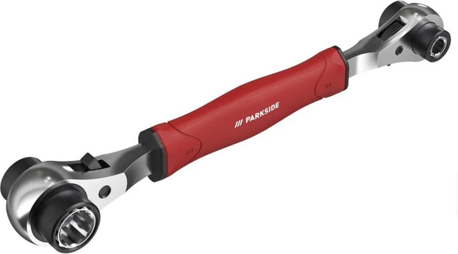 Parkside Performance PARKSIDE Ratelsleutel 8-in-1 multifunctioneel ratelsets ratelsleutels moersleutel moersleutelset