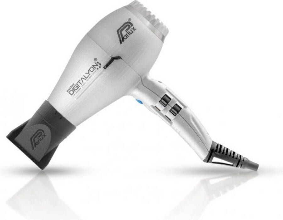 Parlux Hairdryer Digitalyon Silver Ionic Silver (2 pcs)