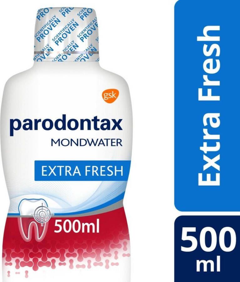 Parodontax Daily Care Mondwater Extra Fresh voor gezond tandvlees 500 ml