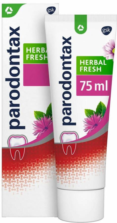 Parodontax Tandpasta Herbal Fresh dagelijkse tandpasta tegen bloedend tandvlees 75ML