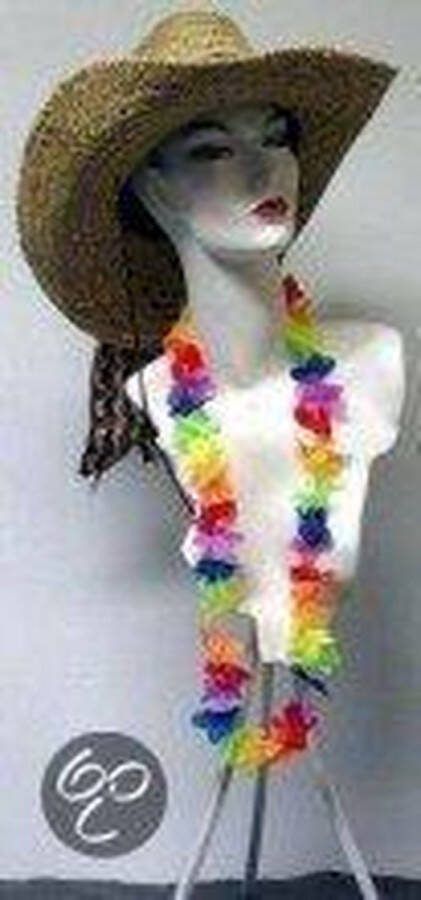 Partyproduct Gekleurde hawaii kransen per 120 stuks