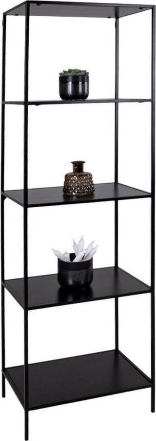 Parya HOME House Nordic Wandkast Vita Zwart Groot