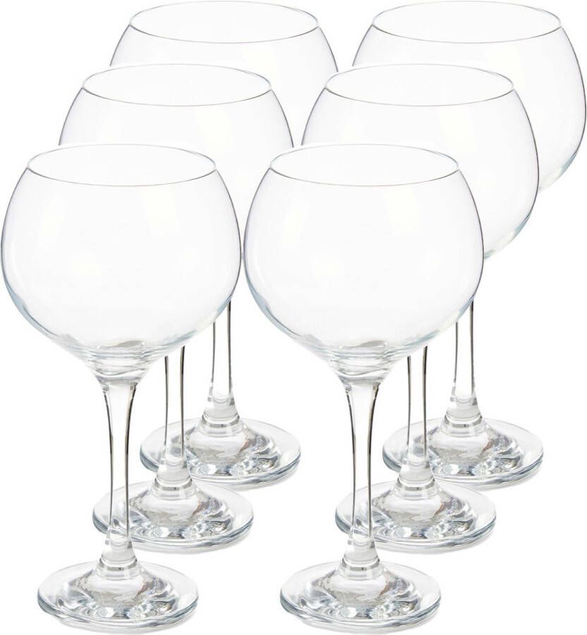 Pasabahce Bistro cocktail gin glazen glas set 6x stuks 790 ml Cocktailglazen