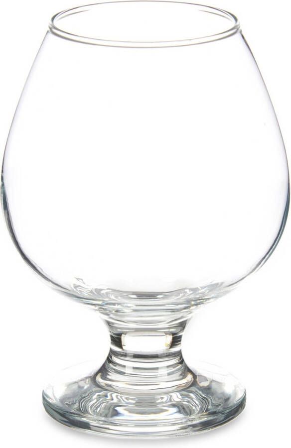Pasabahce Bistro likeur glazen luxe glas set 6x stuks 395 ml Likeurglazen