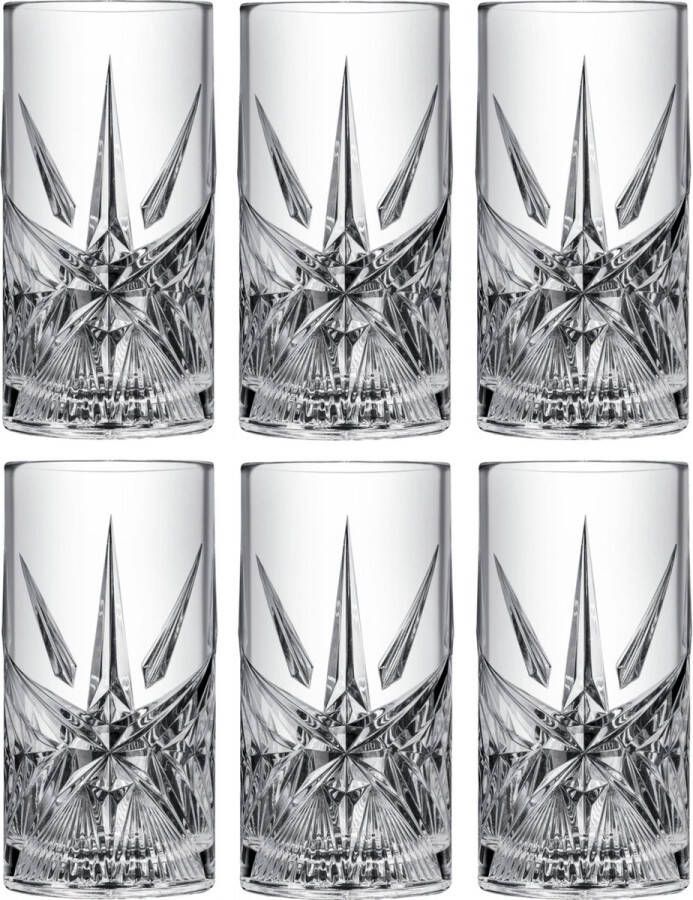 Pasabahce Crystallin Cielo Longdrinkglas 350 ml 6 stuks