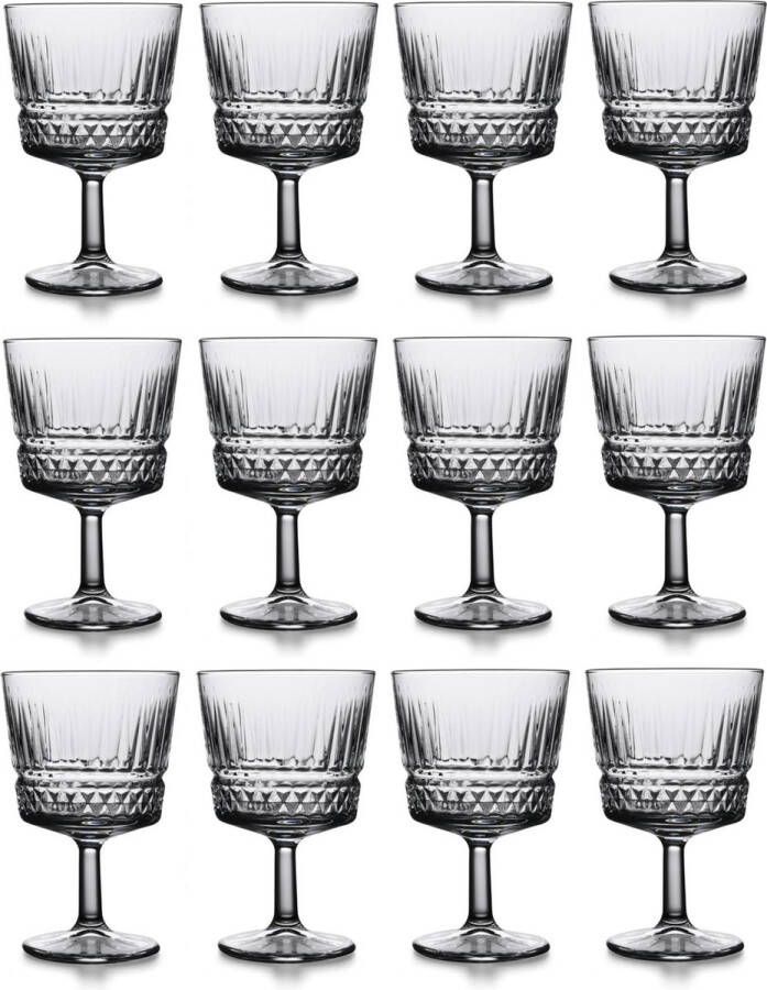 Pasabahce Elysia cocktailglazen wijnglazen 12 stuks 260 ml