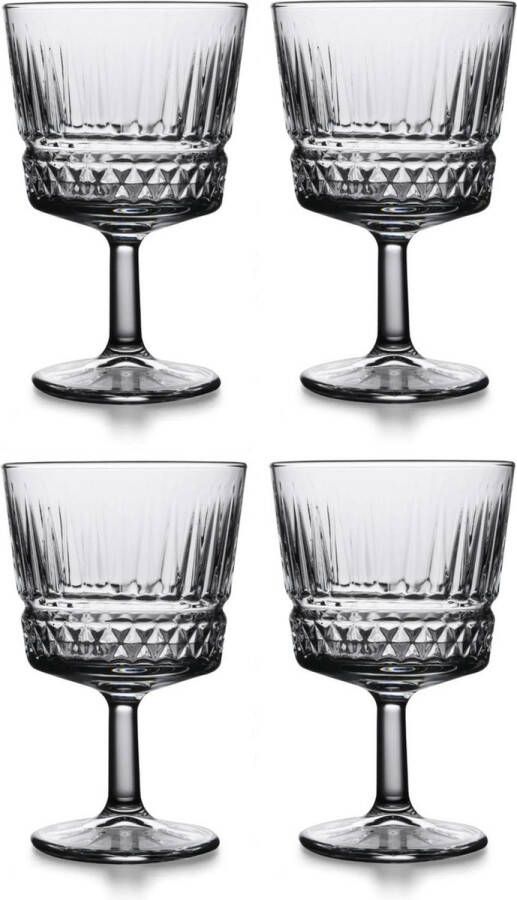 Pasabahce Elysia cocktailglazen wijnglazen 4 stuks 260 ml