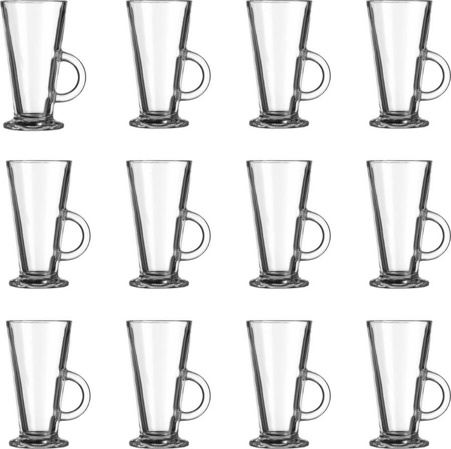 Pasabahce Libbey Acapulco Latte Macchiato Irish Coffee Glazen 28 cl 12 stuks Mooie Koffieglazen