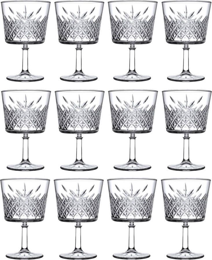 Pasabahce Timeless cocktailglazen wijnglazen 12 stuks 260 ml