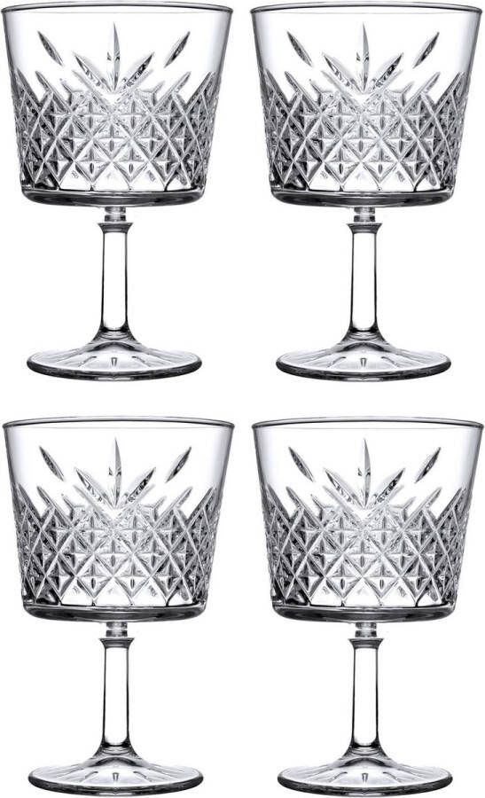 Pasabahce Timeless cocktailglazen wijnglazen 4 stuks 260 ml