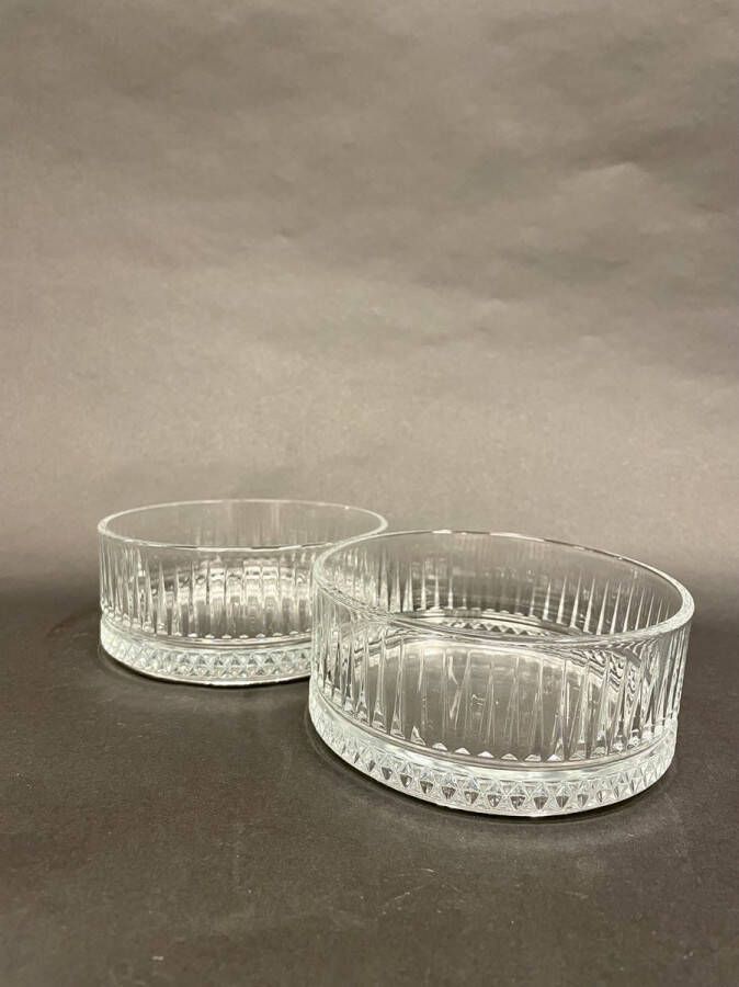 Pasabahce Timeless Elysia Tapasschaaltjes Set van 2 510 ml
