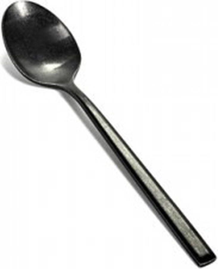 Pascale naessens Set van 6 koffielepels pure black