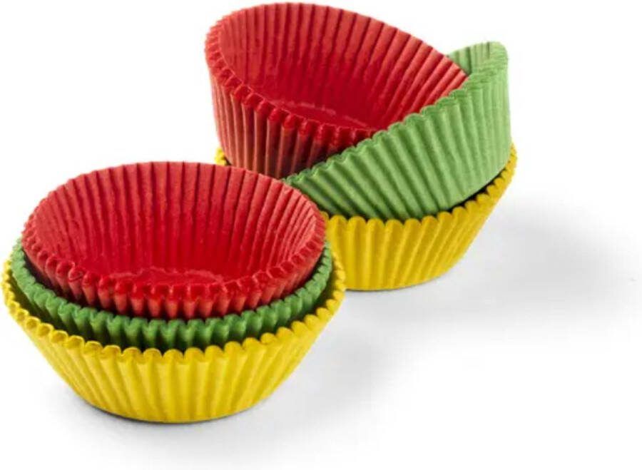 Patisse Cakevormpjes Papier Gekleurd 150St