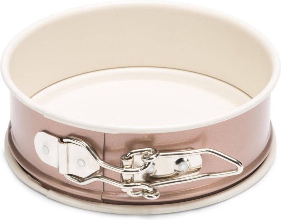 Patisse Ronde anti-aanbak springvorm taartvorm rose goud 12 cm