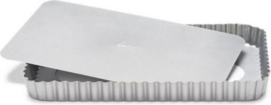 Patisse Silver-Top quichevorm met losse bodem 32x22 cm