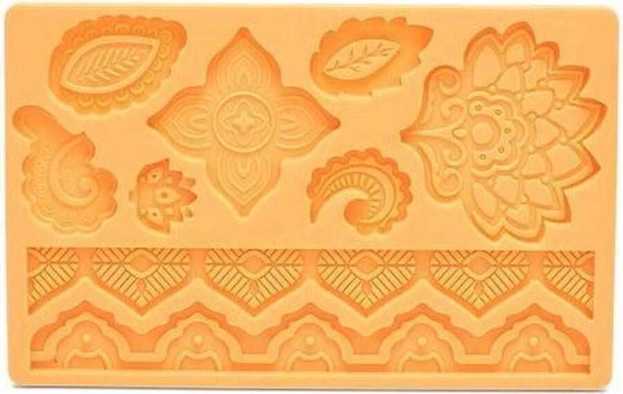 Patisse siliconen fondant vorm Oranje 20x12cm