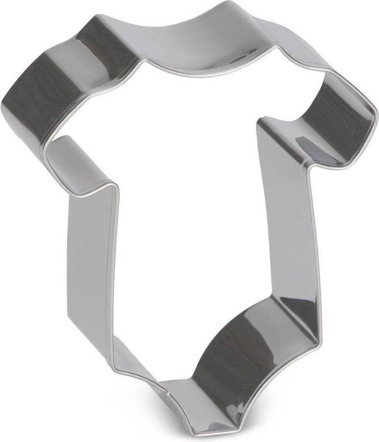 Patisse uitsteekvorm Baby Romper 7 cm RVS zilver