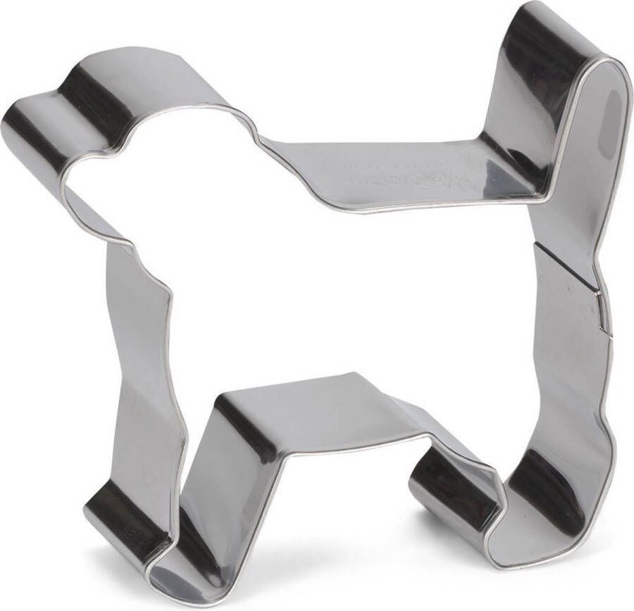 Patisse Uitsteekvorm Hond 8 Cm Rvs Zilver