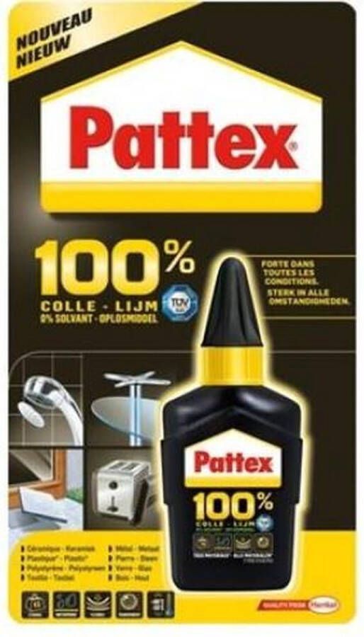 Pattex Alleslijm 100% 50 gram Transparant