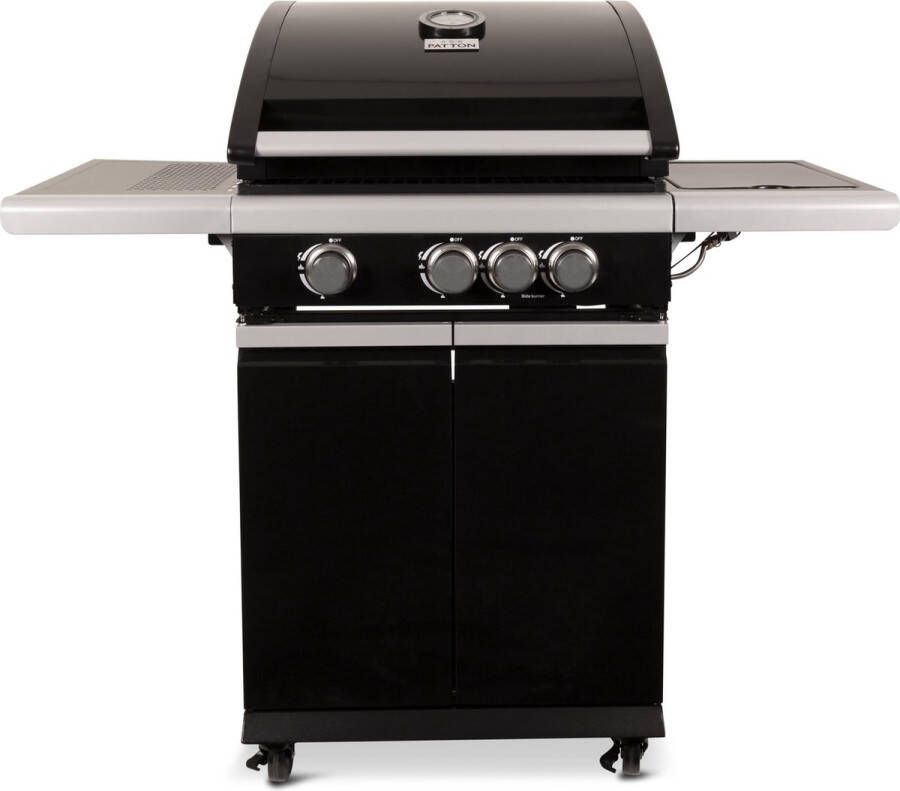 Patton Patio Chef 3+ zwart gasbarbecue