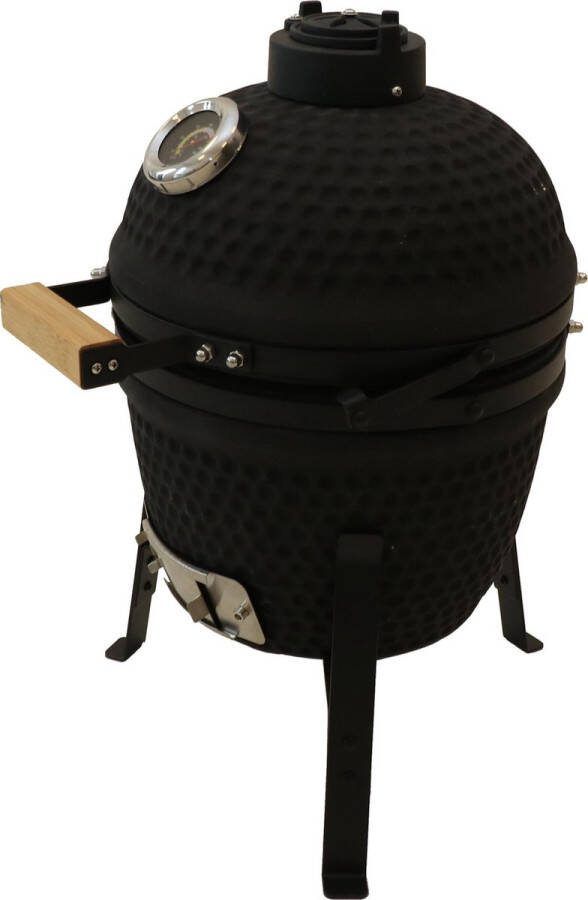 Patton Kamado Grill 13 Keramisch Kookoppervlak Ø 28 Mat zwart