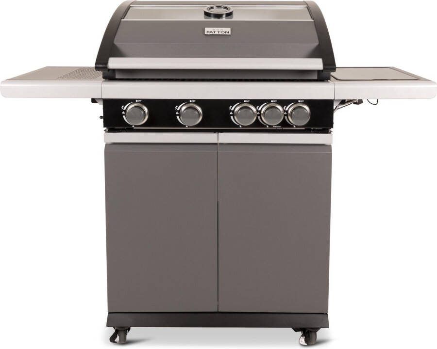 Patton Patio Pro Chef 4+ -burner Frozen Grey Outdoorkitchen Mat grijs