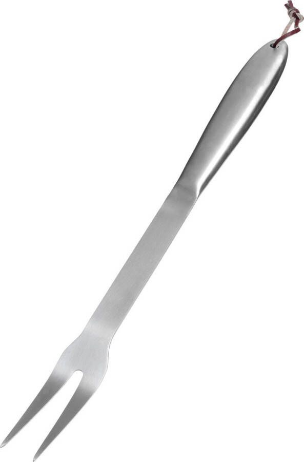 Patton Solid Stainless steel Fork Luxe RVS BBQ Vork met antislip grip