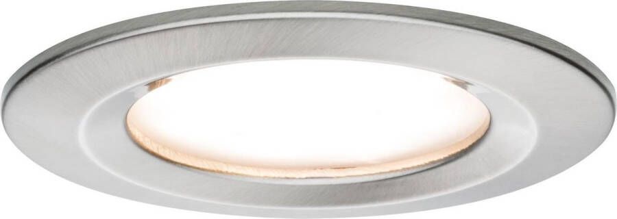 Paulmann Inbouwlamp voor badkamer Nova 93457 LED N A Vermogen: 6 W Warmwit N A