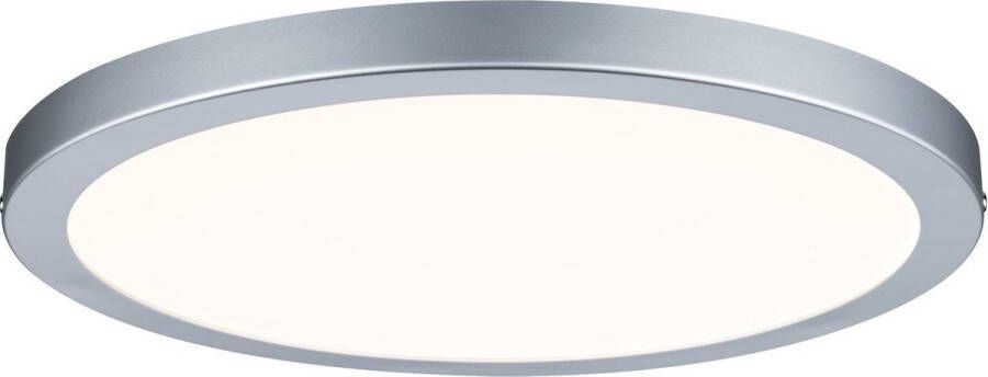 Paulmann LED paneel opbouw 24 Watt rond 30cm mat chroom dimbaar 2700K