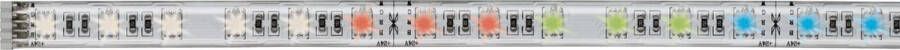 Paulmann Led-strepen MaxLED 500 Strip 1m IP44 Cover 3000K 12W 24V zilverkleur Kunststof (1 stuk)