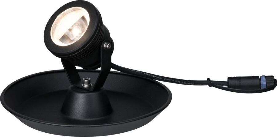 Paulmann 94209 Outdoor Plug&Shine onderwaterspot IP68 3000K 24V 3W met 2m kabel