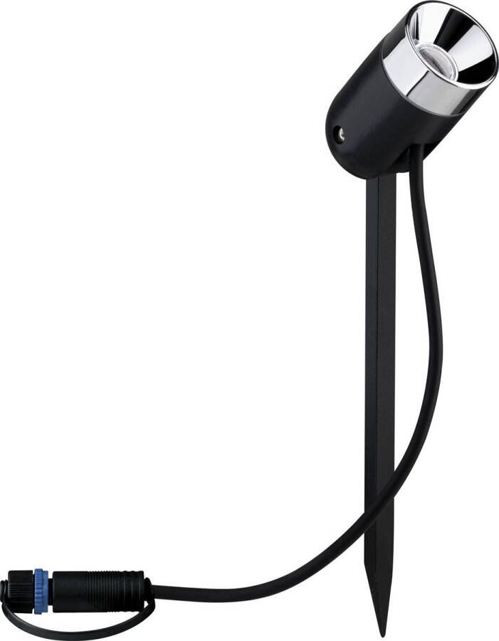 Paulmann 94241 Outdoor Plug & Shine SpotlightPike 3000K 3 5W 24V 40° Antraciet