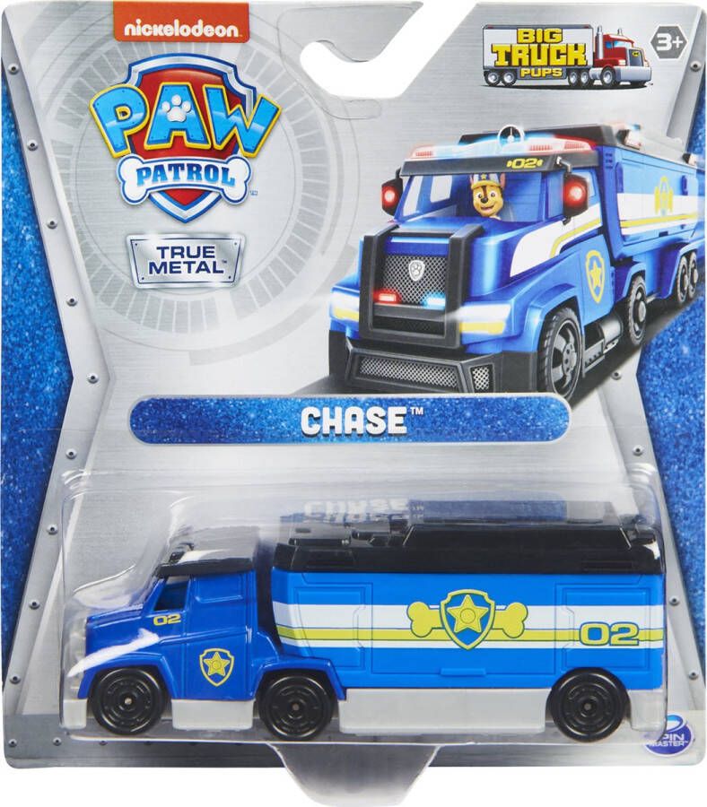 PAW Patrol Big Truck Pups Metalen Speelgoedauto Chase