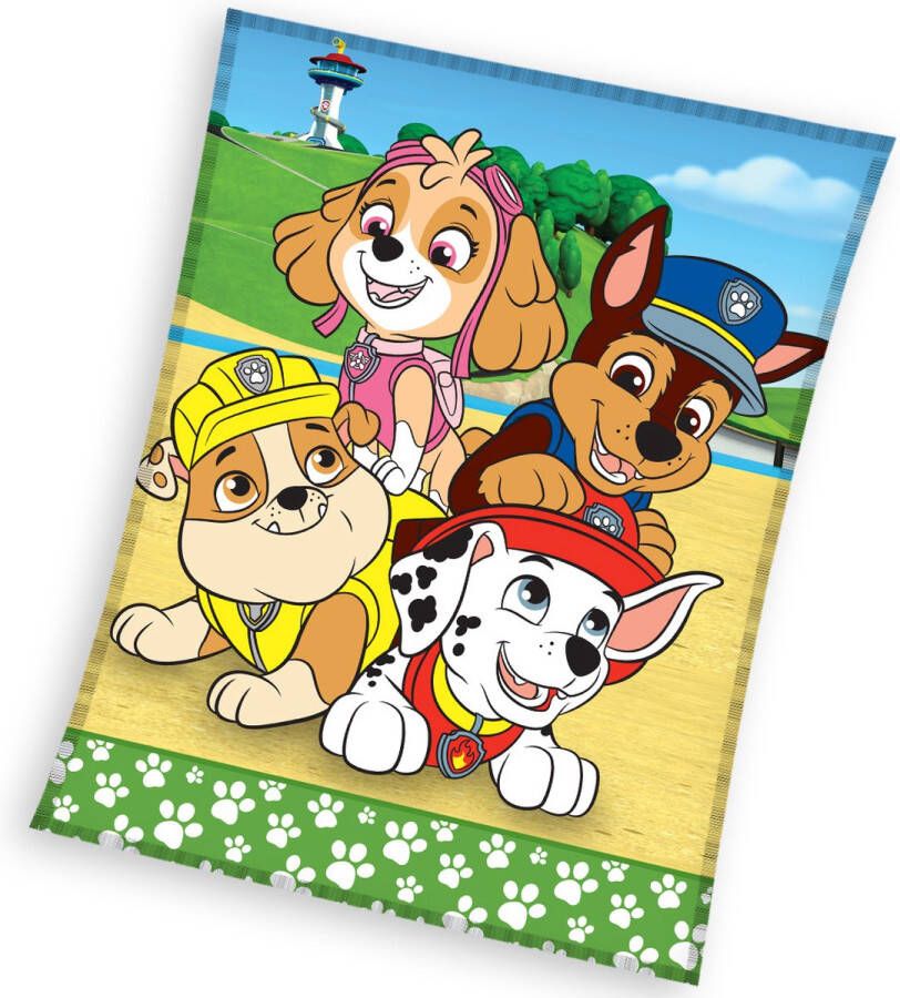 Nickelodeon deken Paw Patrol junior 140 x 110 cm fleece