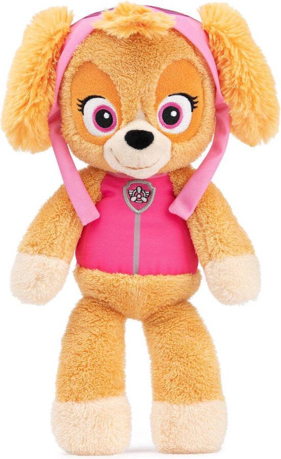PAW Patrol GUND Skye knuffel met lange armen van 33 cm roze en bruin