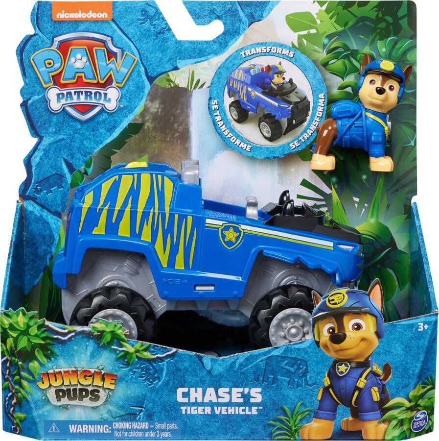 PAW Patrol Jungle Pups Speelgoedauto met speelfiguur stijlen kunnen verschillen